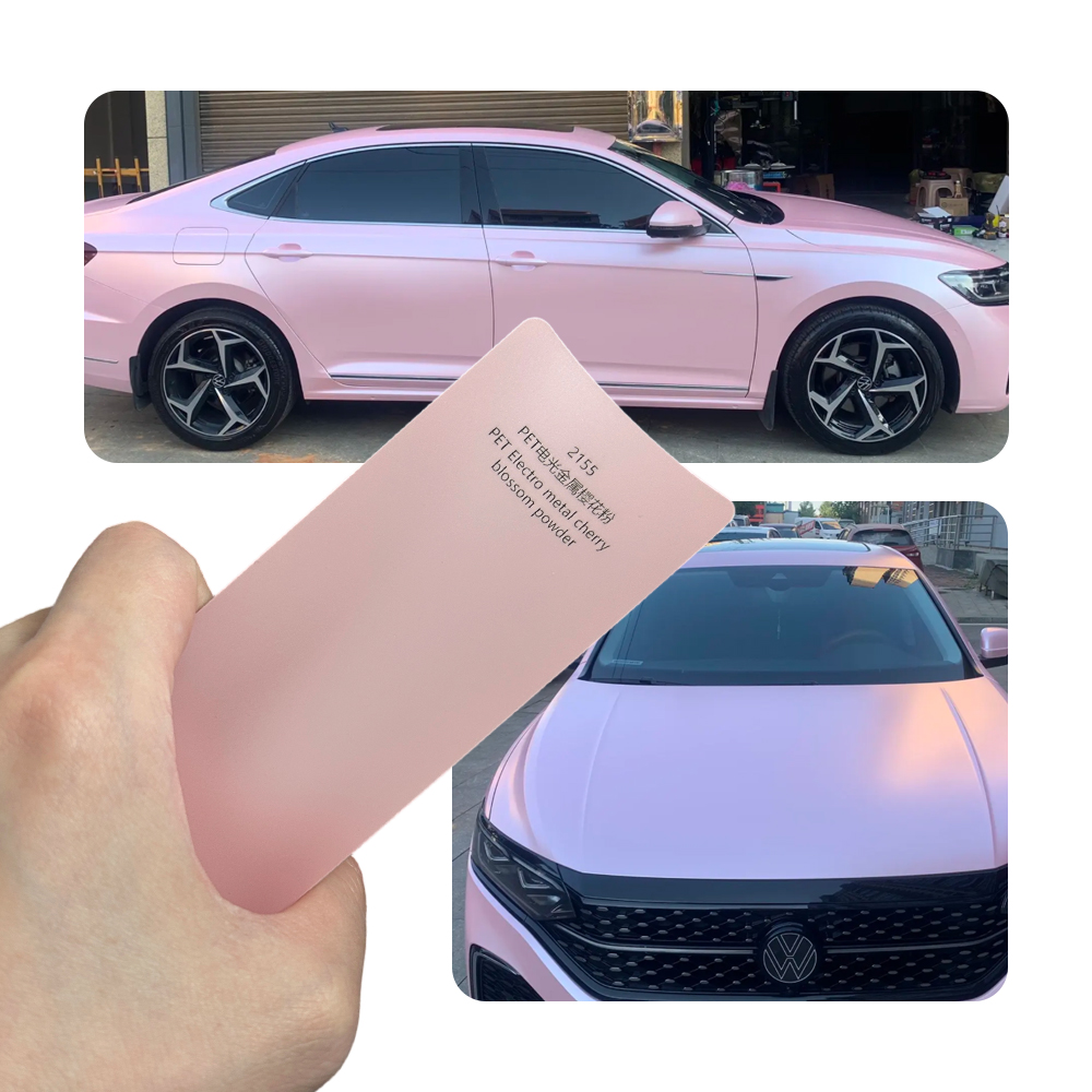 Car Vinyl Wrap Roll 1.52X18M - Electro Metallic Cherry Pink Full Car