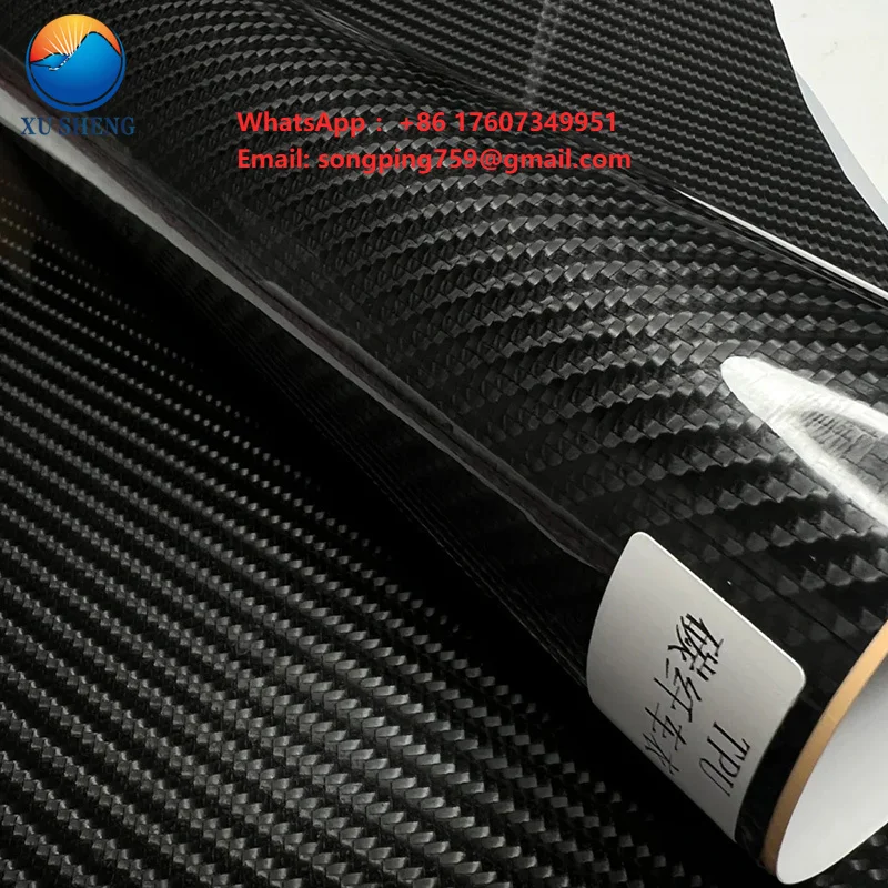 Ppf Film 8Mil Tpu - Carbon Fiber TPU Paint Protection Film