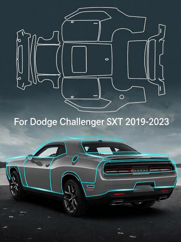 Tpu Ppf Self Healing Film - For Dodge Challenger SXT 2019-2023 TPU