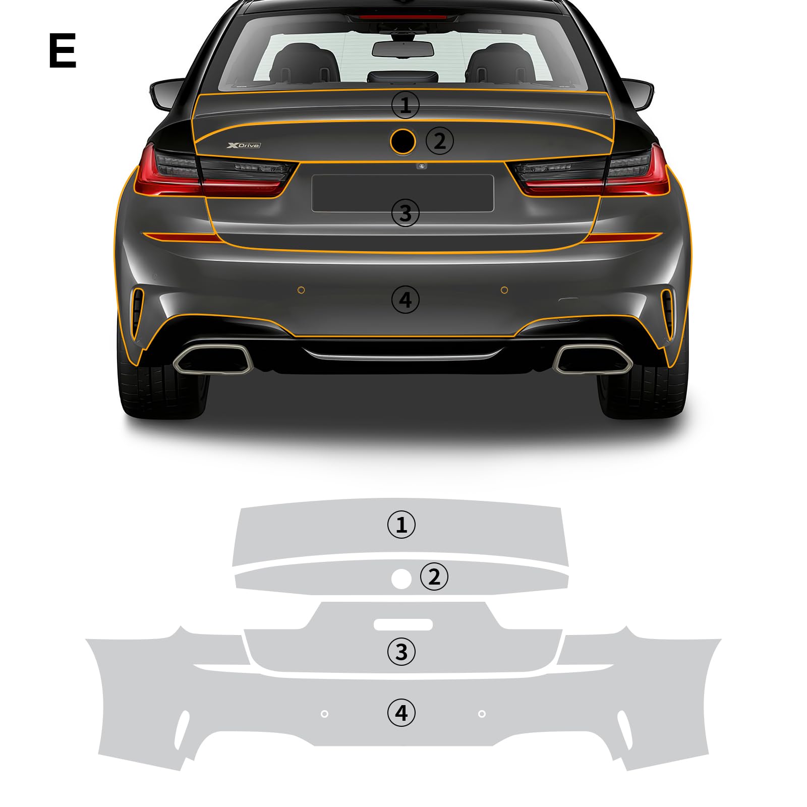 Paint Protection Film Matte - 8.5Mil TPU Paint Protection Film For