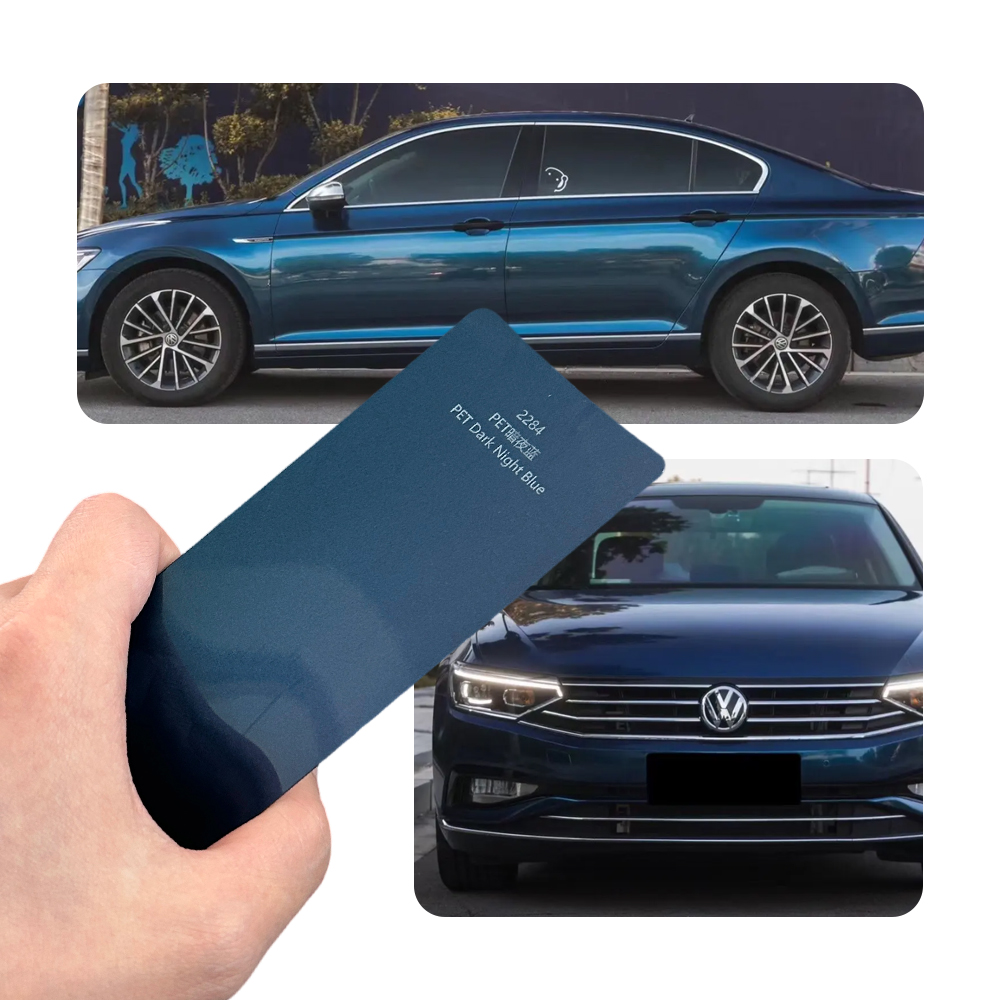 Car Vinyl Wrap Roll 1.52X18M - Super Bright Night Blue Full Car