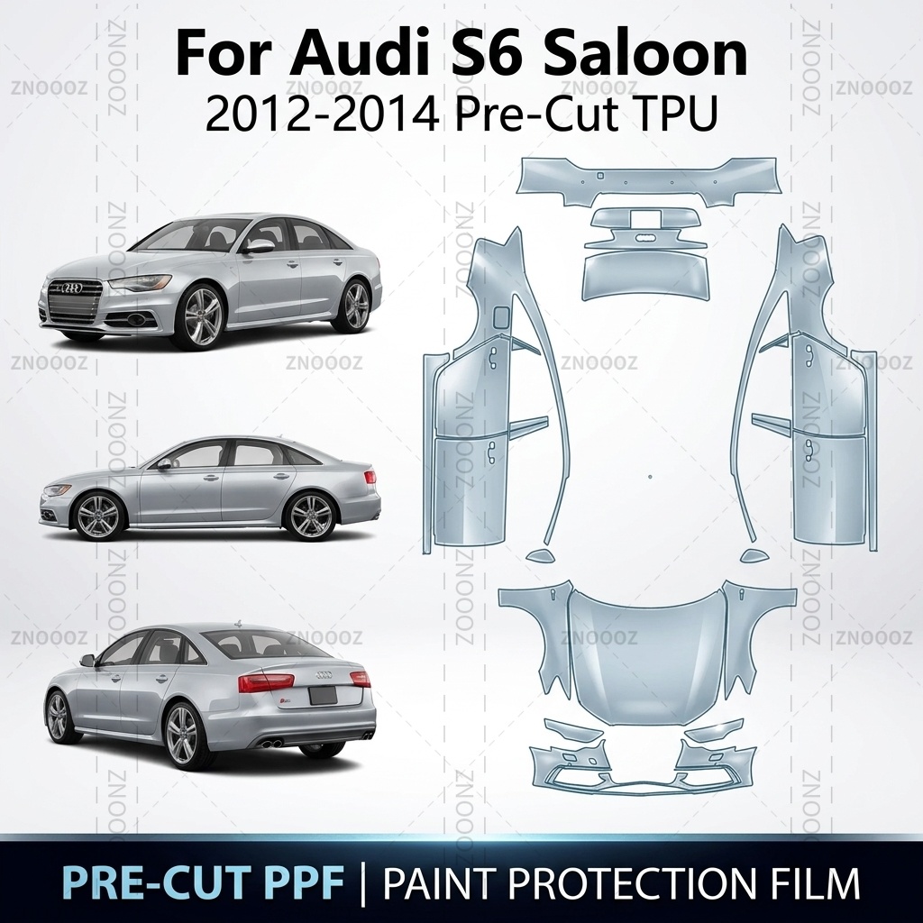 Ppf Film Clear Gloss Tpu - For Audi S6 Saloon (C7) 2012-2014