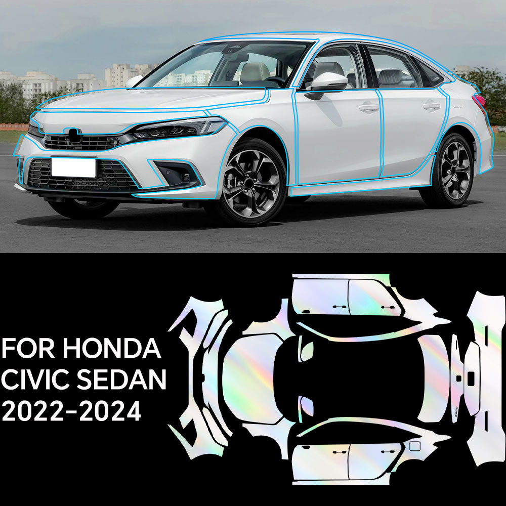 Car Paint Protection Film Kit Pre Cut - Pre Cut For Honda Civic Sedan