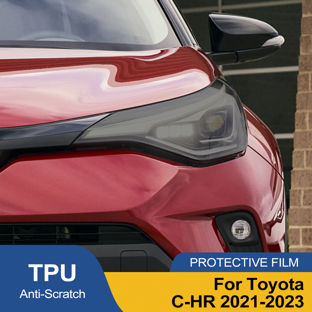 Car Wrap Film Matte Black - For Toyota C-HR 2021-2023 Smoke Black