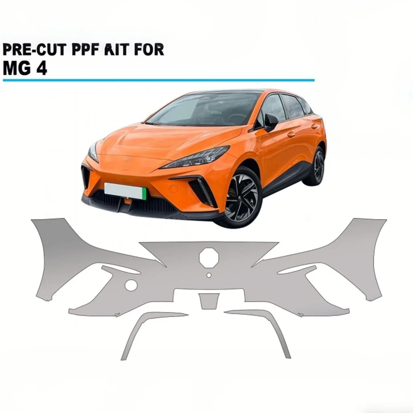 For MG MG4 2022-UP TPU Bumper  - Tpu Ppf Self Healing Film review and price