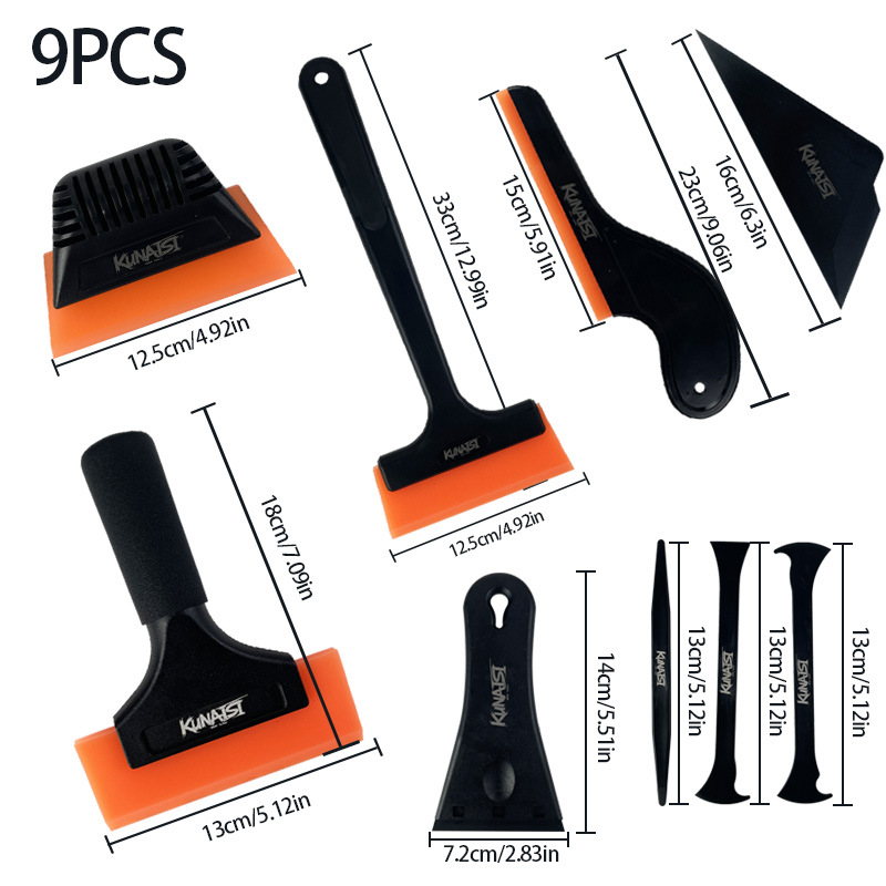 window tint tools 9PCS Car Vin - Ppf Installer Tool Kit Squeegee review and price