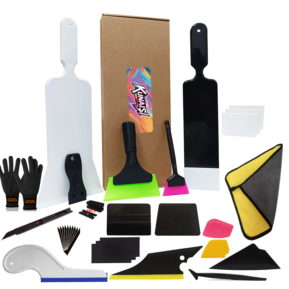 KUNAISI Window Tint Tools kit  - Ppf Installer Tool Kit Squeegee review and price