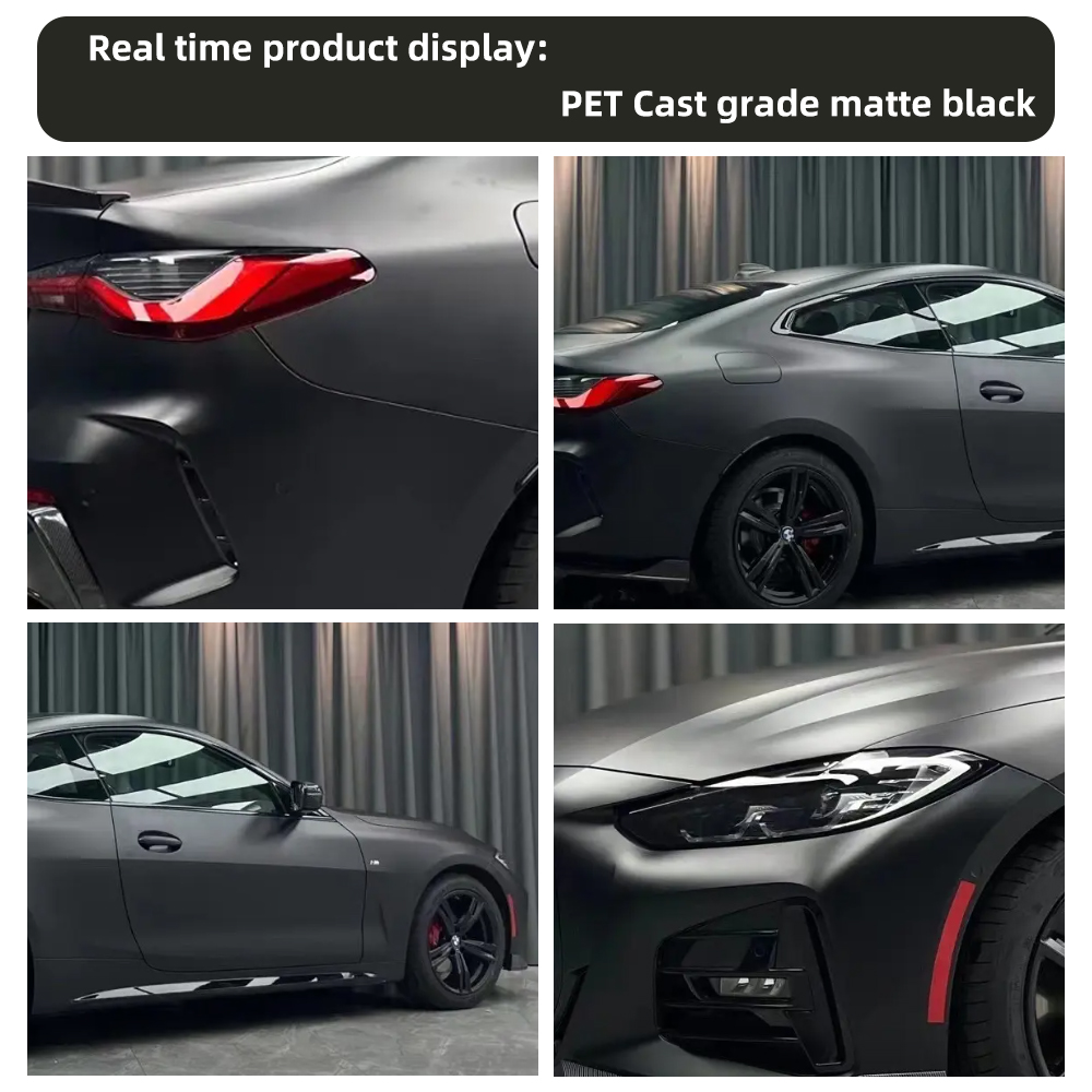 Super Matte Cast Matte Black F - Car Vinyl Wrap Roll 1.52X18M review and price