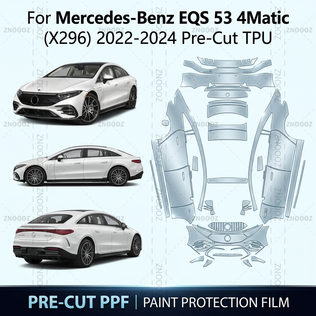 For Mercedes-Benz EQS 53 4Mati - Ppf Film Clear Gloss Tpu review and price