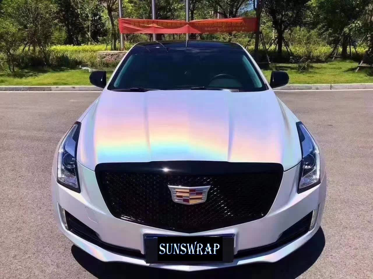 Premium Glossy Flip Psychedeli - Car Vinyl Wrap Roll 1.52X18M review and price
