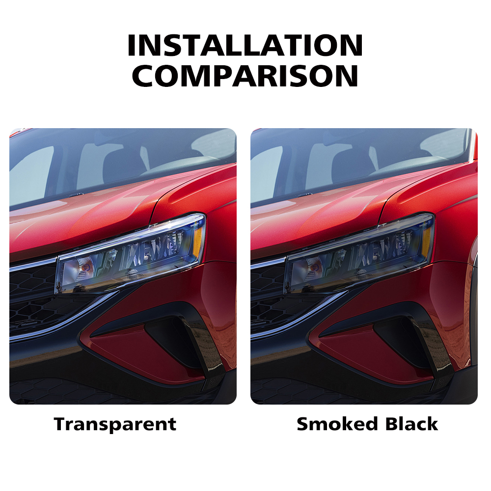 Car Headlight Protective Film  - Car Wrap Film Matte Black review and price