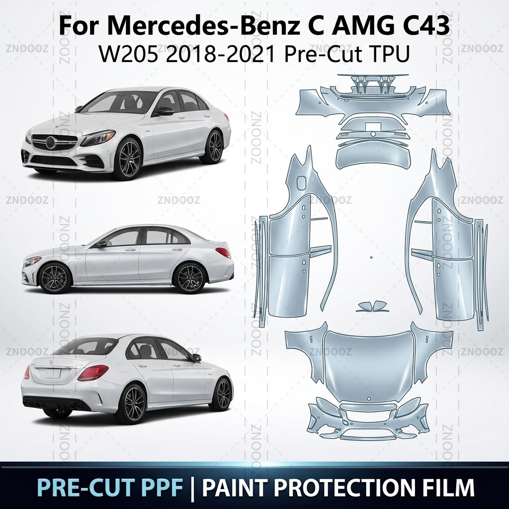 For Mercedes-Benz C AMG C43 (W - Ppf Film Clear Gloss Tpu review and price