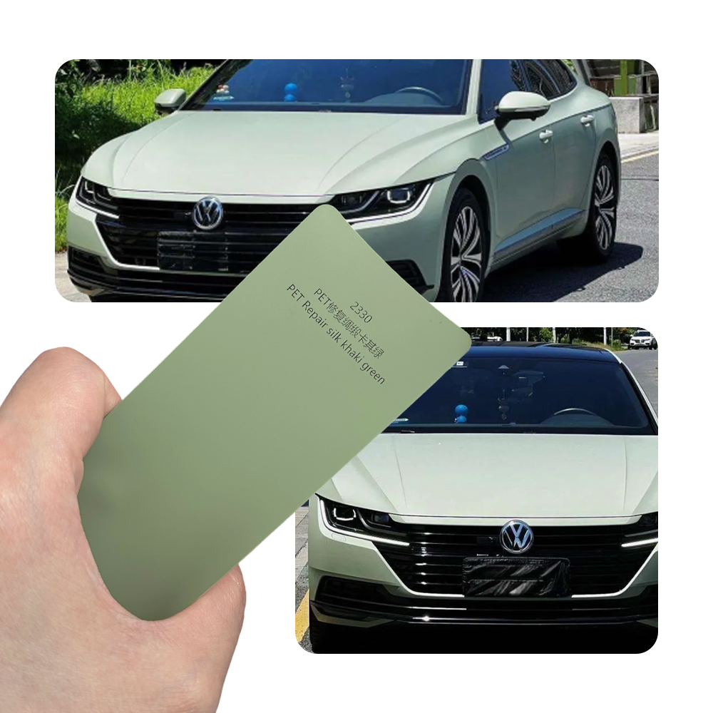 Matte Satin Khaki Green Full C - Car Vinyl Wrap Roll 1.52X18M review and price