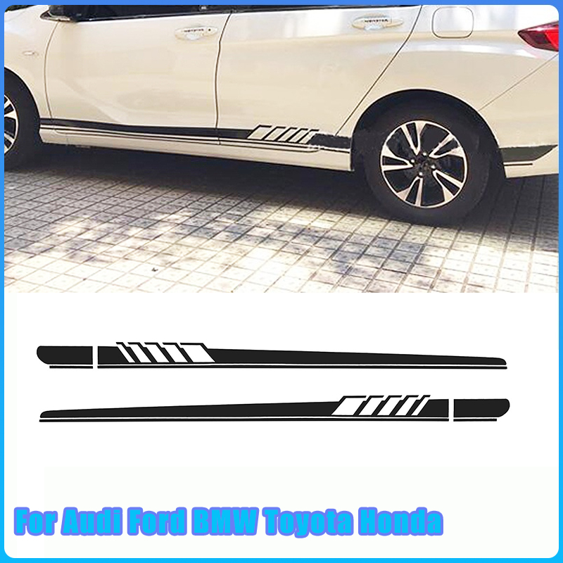 Car Door Side Stickers Wrap Ra - Car Wrap Film Matte Black review and price