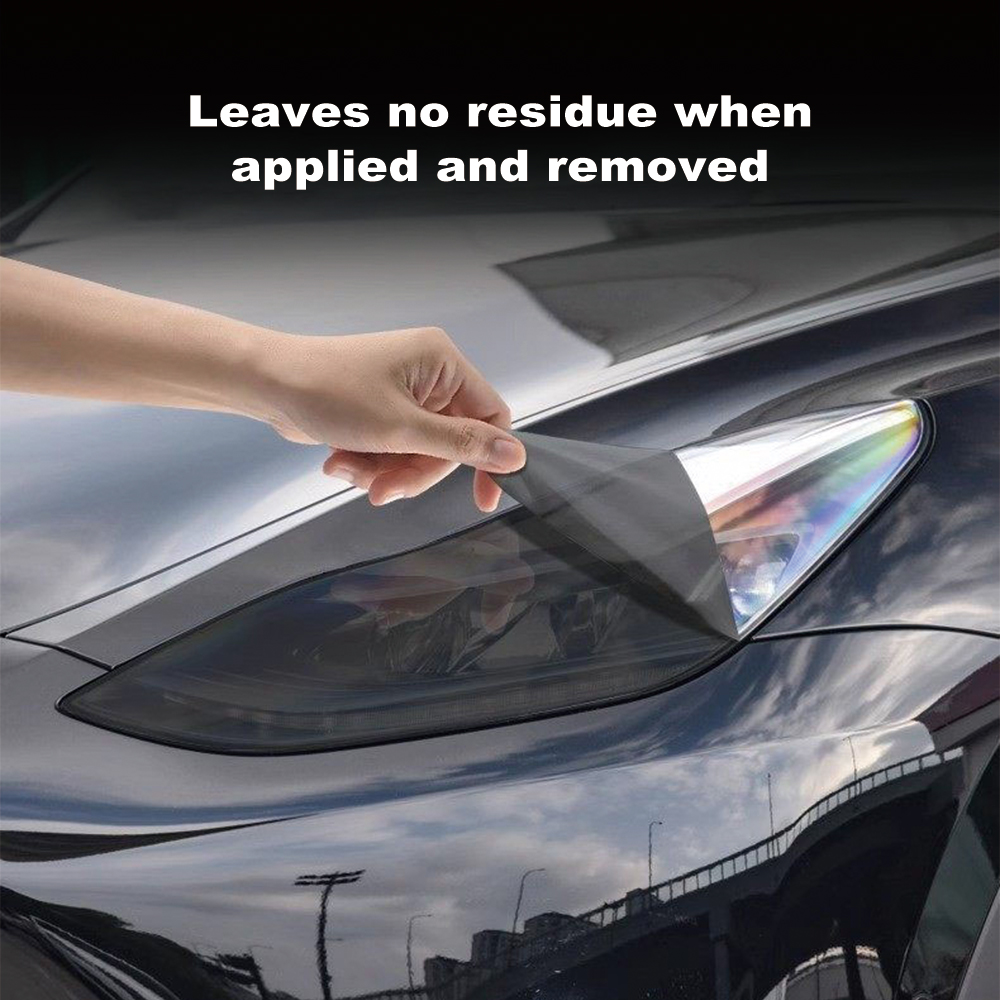 TPU Car Headlight Protective F - Car Wrap Film Matte Black review and price