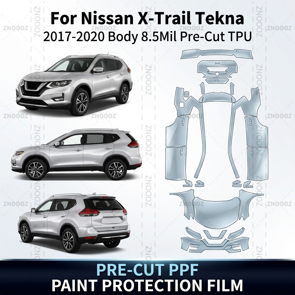 For Nissan X-Trail Tekna 2017- - Ppf Film Clear Gloss Tpu review and price