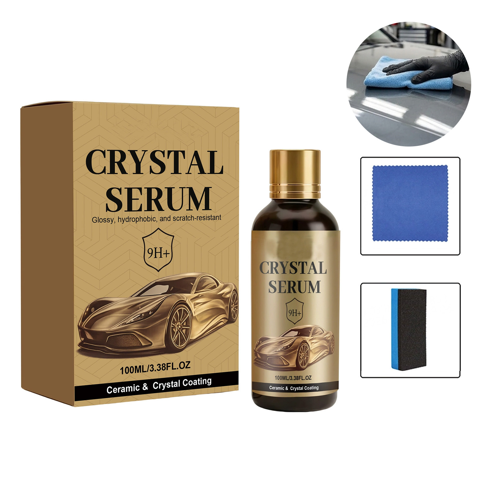 Car Ceramic Coating Kit Nano S - Car Ceramic Coating Kit 9H review and price