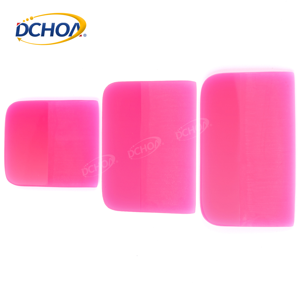 DCHOA 3PCS Pink Car Vinyl Wrap - Ppf Installer Tool Kit Squeegee review and price