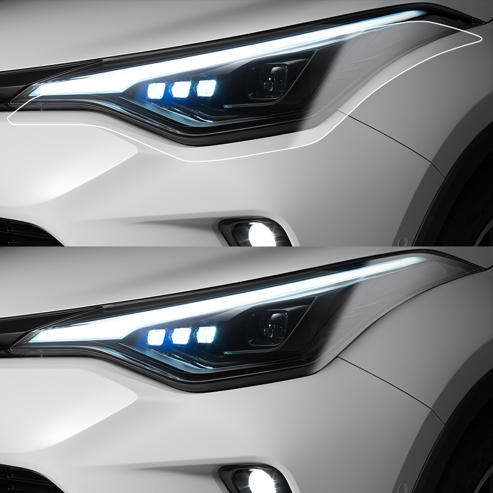 For Toyota C-HR 2021-2023 Smok - Car Wrap Film Matte Black review and price