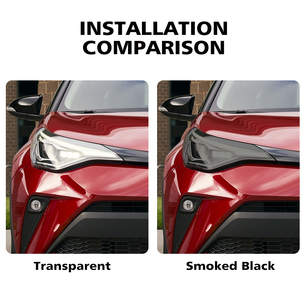 For Toyota C-HR 2021-2023 Smok - Car Wrap Film Matte Black review and price