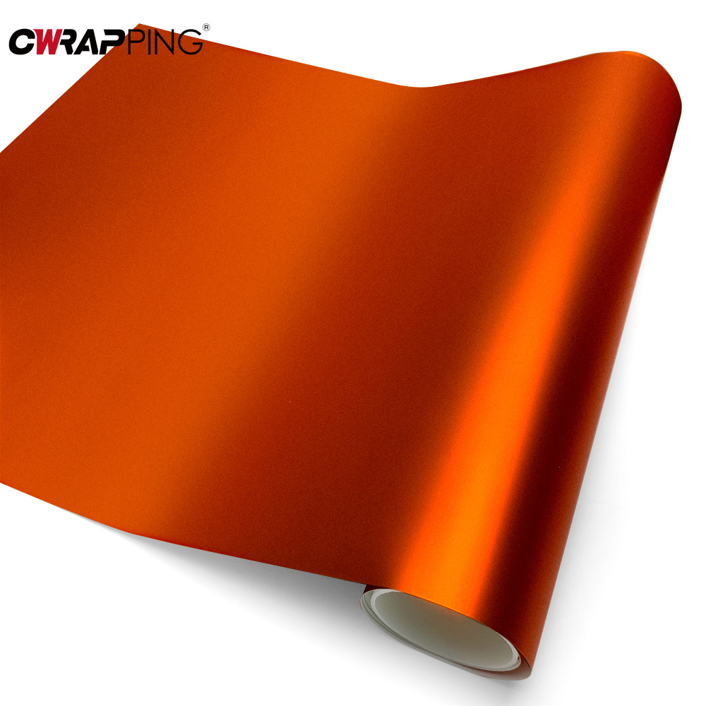 Sunset Orange Car Wrap Vinyl f - Paint Protection Film Matte review and price