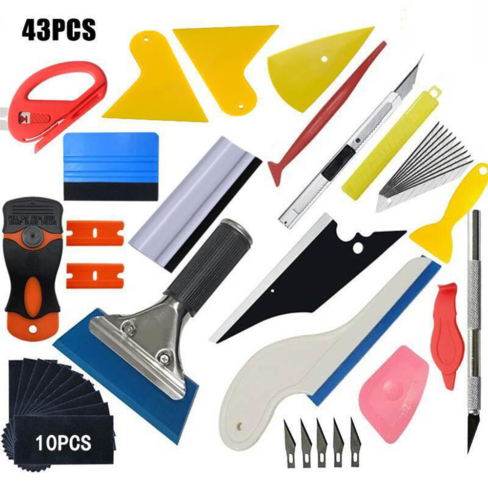 Car Wrap Tool Kit 43PCS PPF Sq - Ppf Installer Tool Kit Squeegee review and price