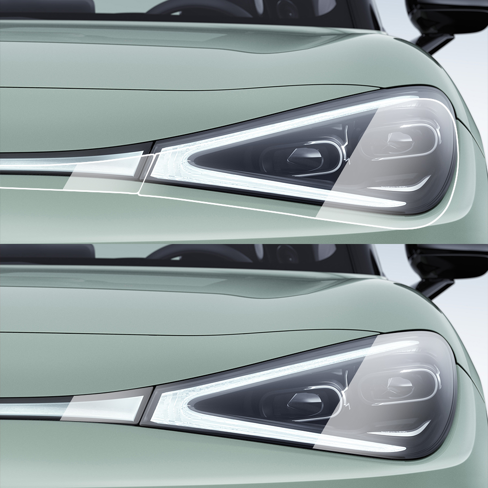 TPU PPF Car Headlight Protecti - Car Wrap Film Matte Black review and price