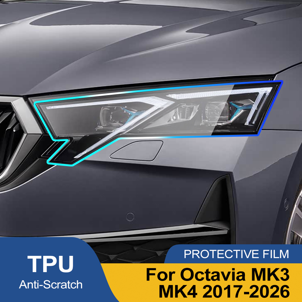 TPU PPF for Skoda Octavia MK4  - Car Wrap Film Matte Black review and price