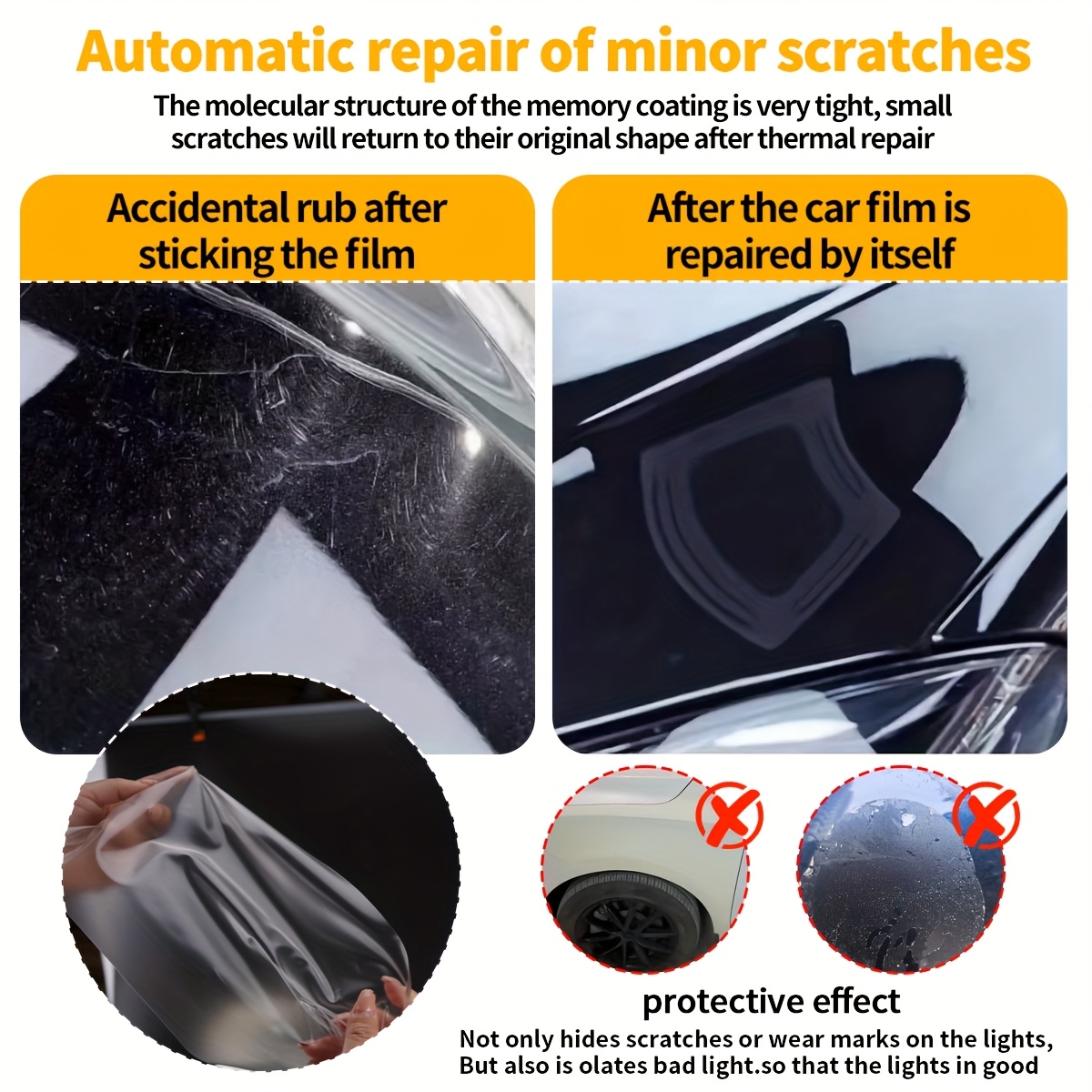 Car Wrap Film TPU Paint Protec - Tpu Ppf Self Healing Film review and price