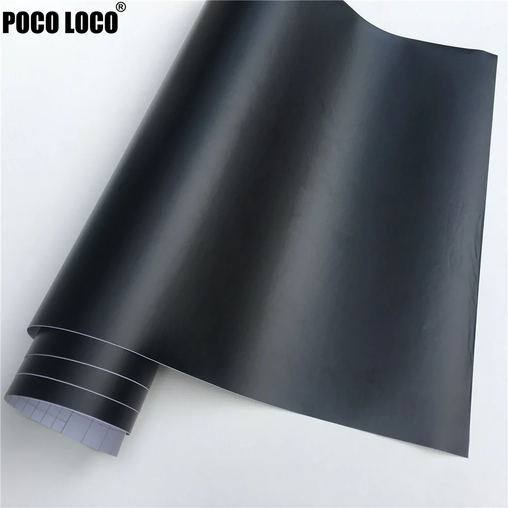 Black Matte Vinyl Auto Self Ad - Car Wrap Film Matte Black review and price