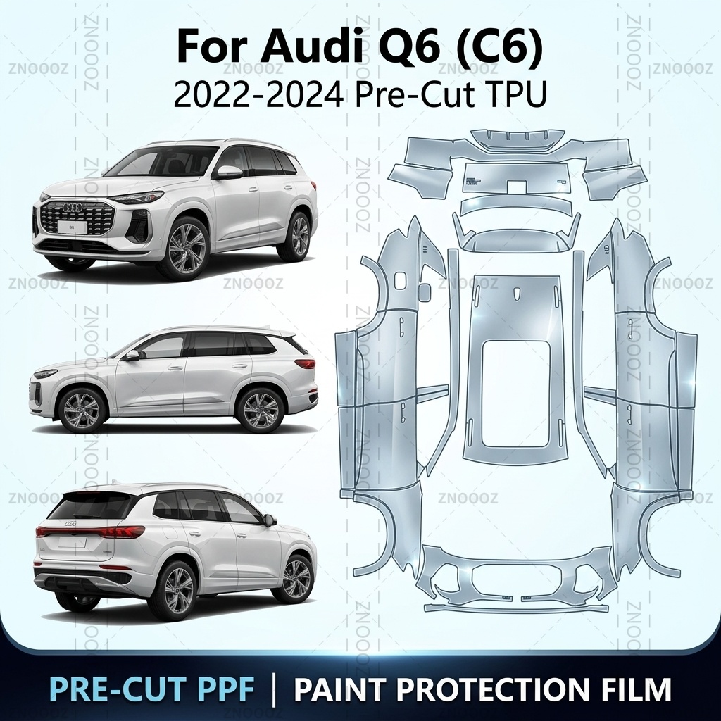 For Audi Q6 (C6) 2022-2024 Pre - Ppf Film Clear Gloss Tpu review and price