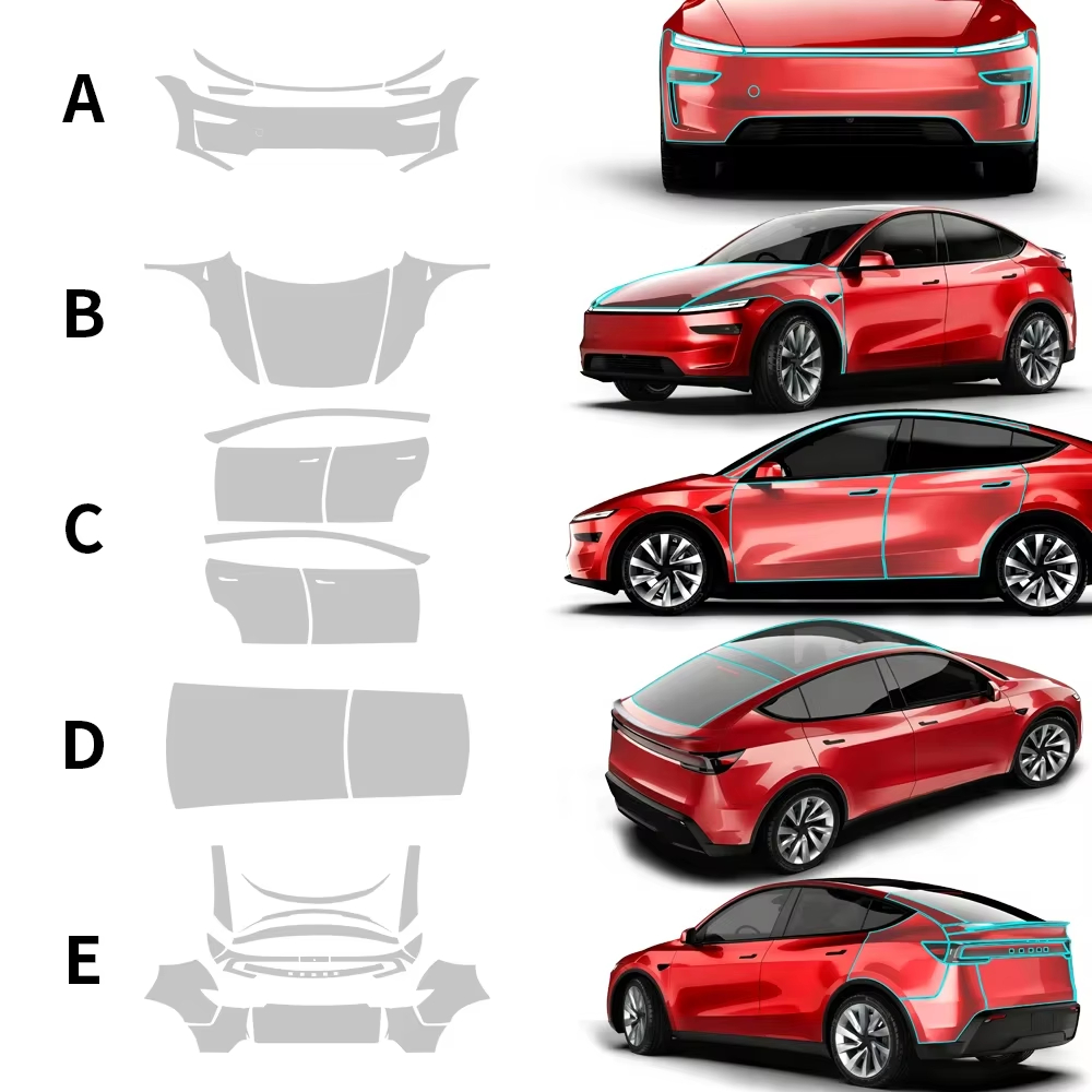 9Mil Pre-cut PPF For Tesla Mod - Paint Protection Film Matte review and price