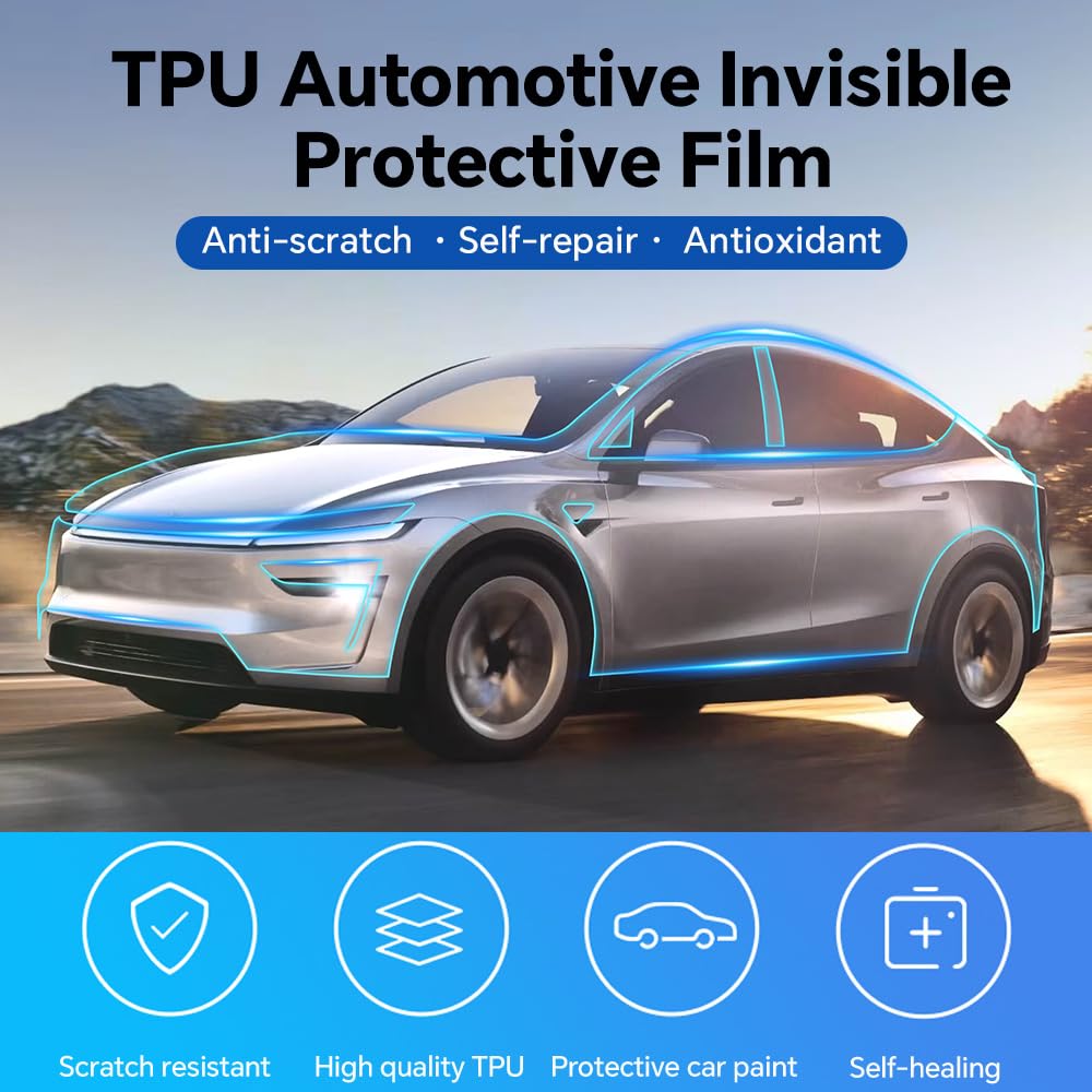 9Mil Pre-cut PPF For Tesla Mod - Paint Protection Film Matte review and price