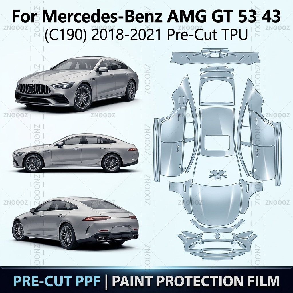For Mercedes-Benz AMG GT 53 43 - Ppf Film Clear Gloss Tpu review and price