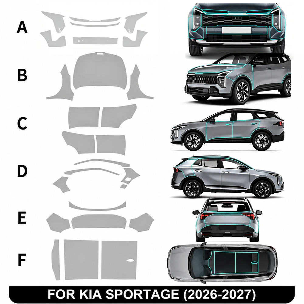 9Mil TPU Bumper Hood Paint Pro - Car Paint Protection Film Kit Pre Cut review and price