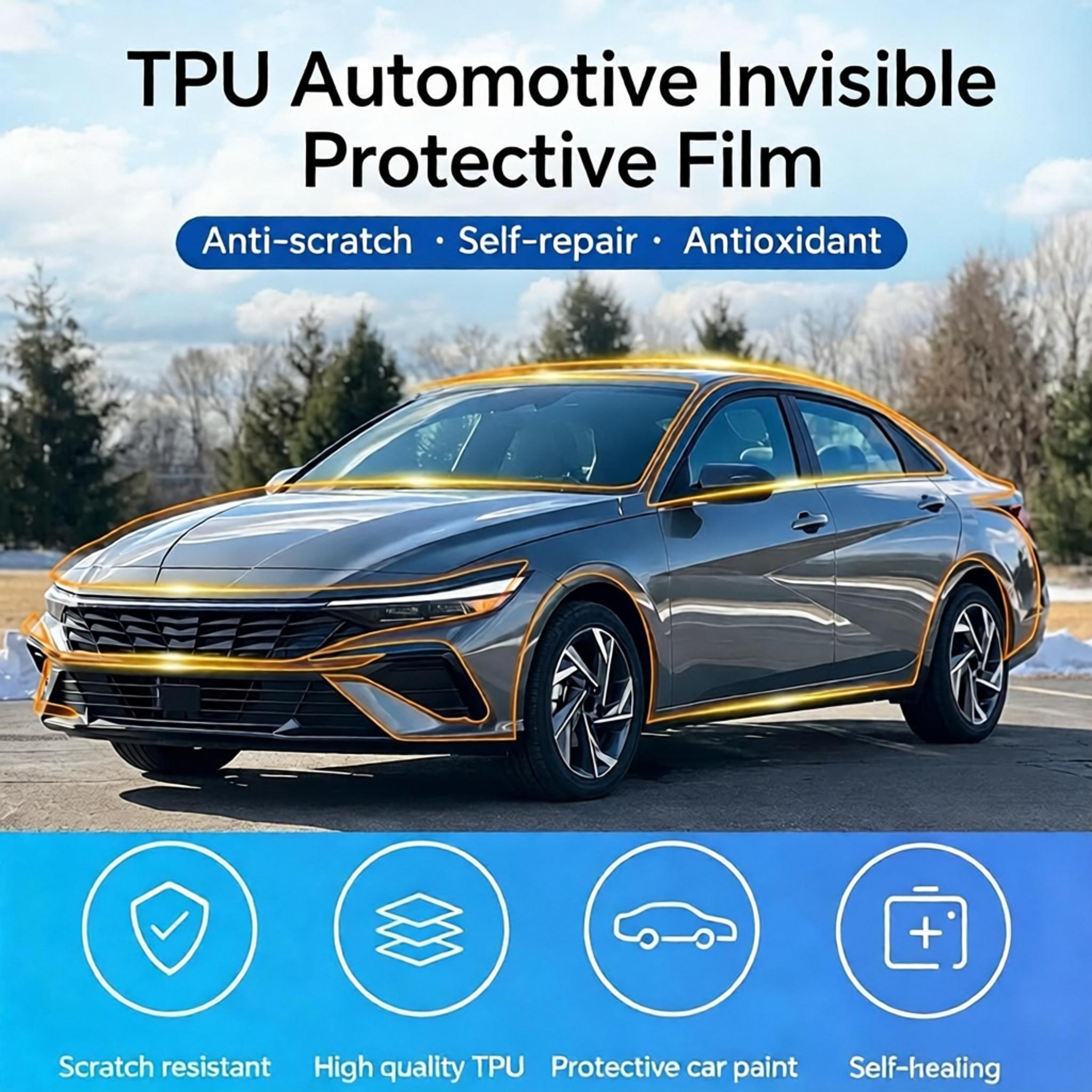 9Mil TPU Bumper Paint Protecti - Car Paint Protection Film Kit Pre Cut review and price