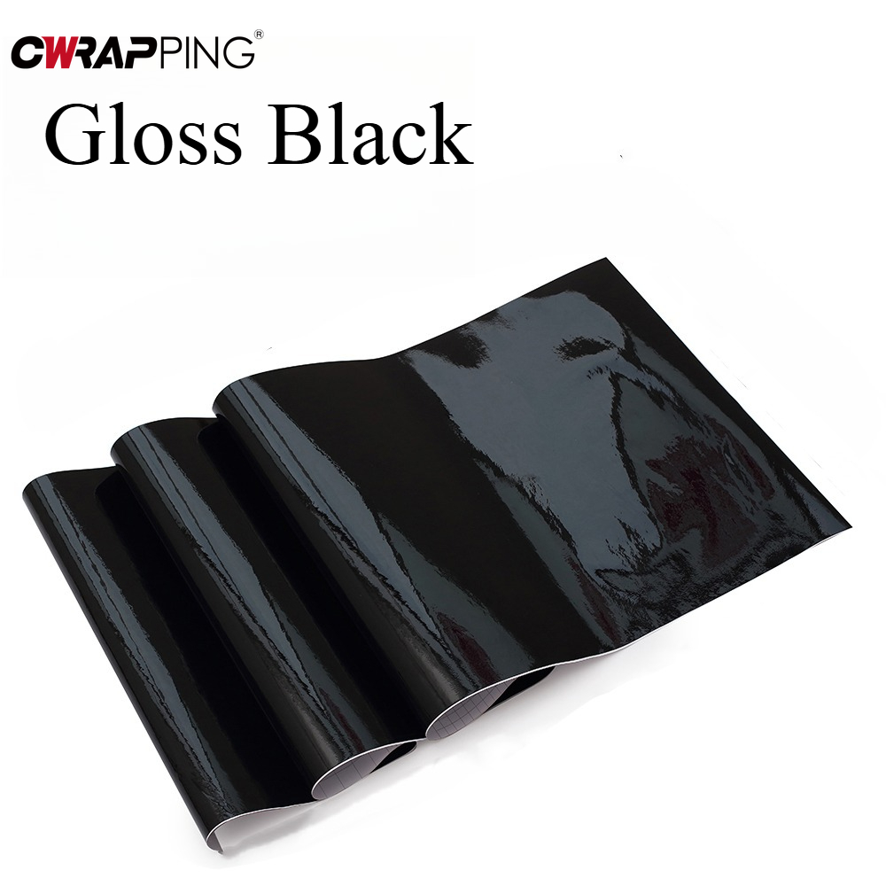 Gloss Black Car Body Film Viny - Car Wrap Film Matte Black review and price