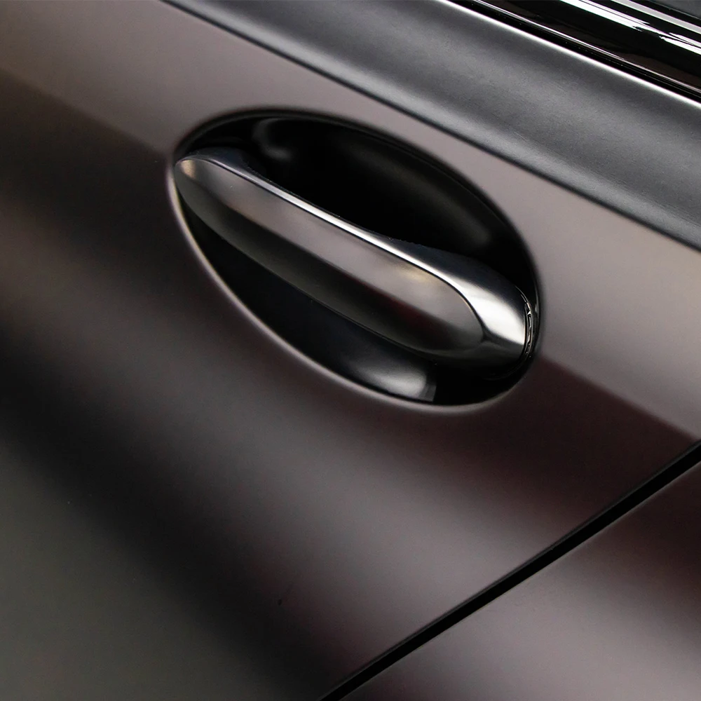 Matte Black Car Wrap Cast Viny - Car Wrap Film Matte Black review and price