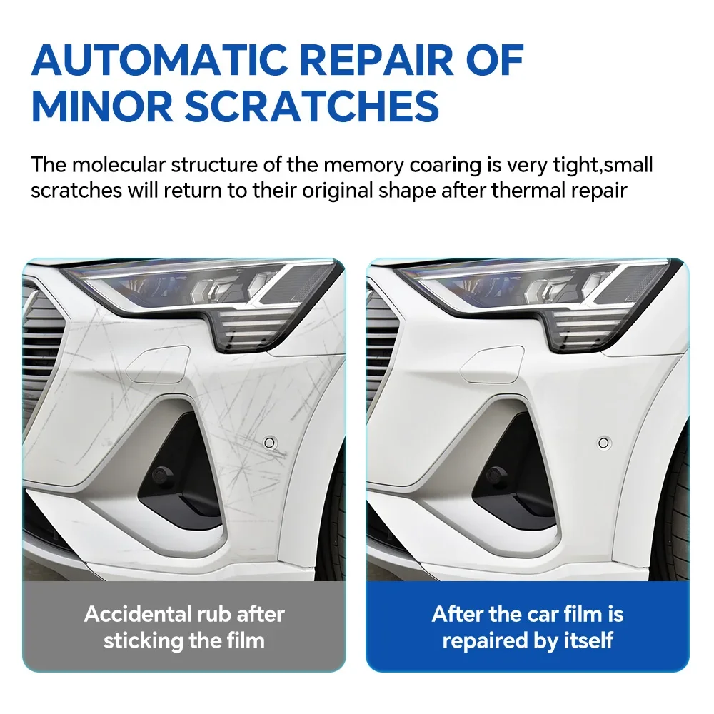 For AUDI E TRON 2019-2023 Car  - Car Paint Protection Film Kit Pre Cut review and price